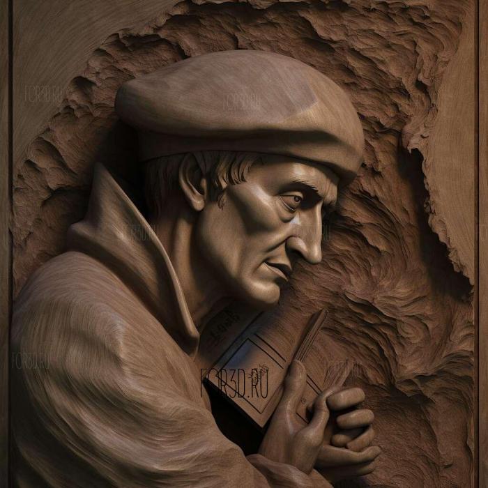 Dante Alighieri 4 stl model for CNC